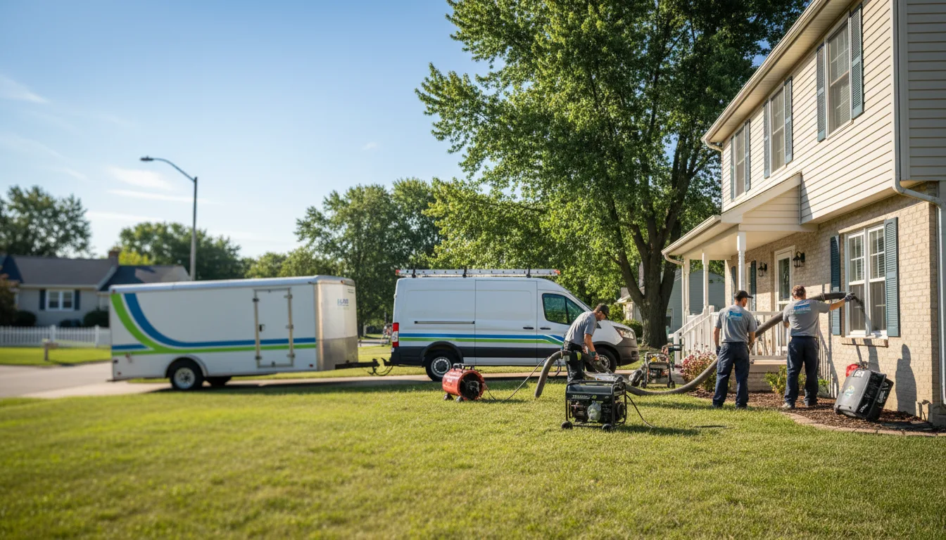 Flooded Basement Restoration And Cleanup With Repair in Pomeroy, IA near me